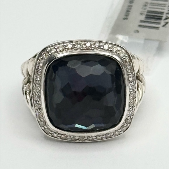 David Yurman Albion 14mm Black Orchid Ring
With Diamonds - Picture 6 of 8